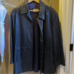 REILLY OLMES MEN LEATHER JACKET